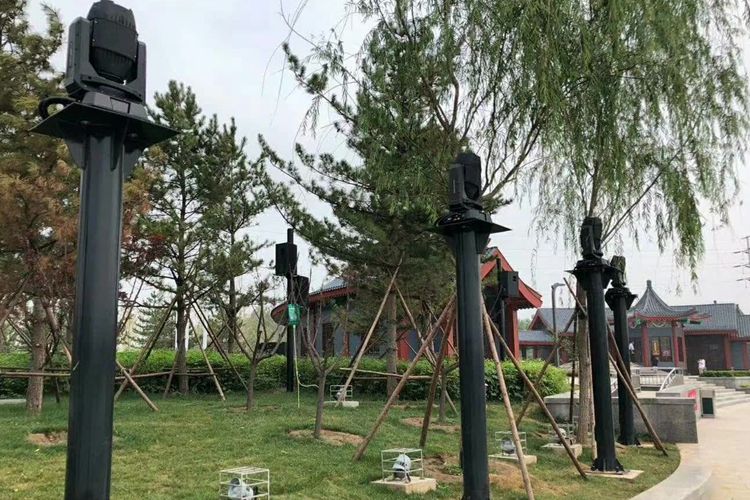 廊坊安次區公園-監控供電